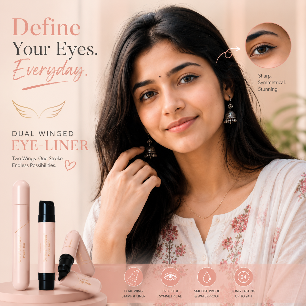Smart™ Dual-Wing Eyeliner
