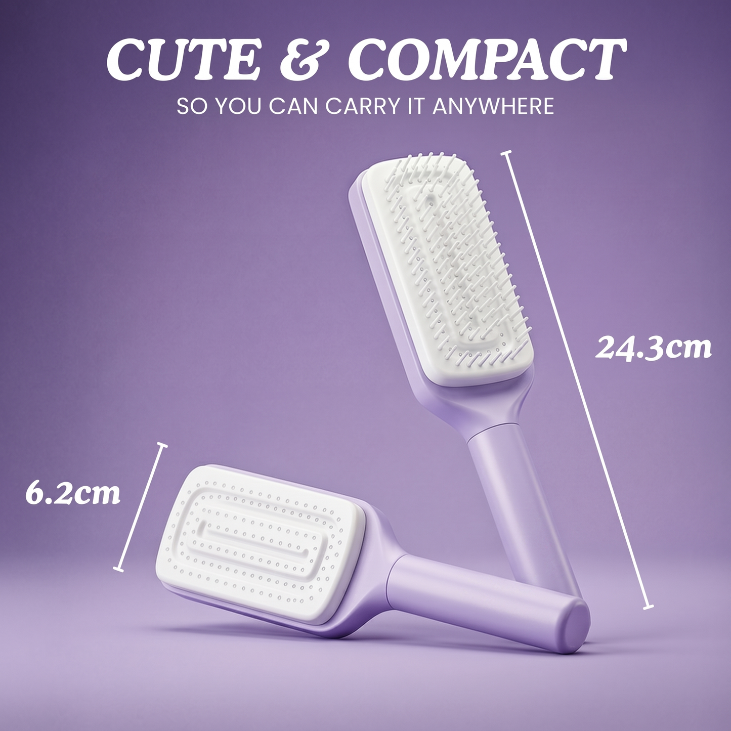 Smart Self Cleaning Hair Brush™