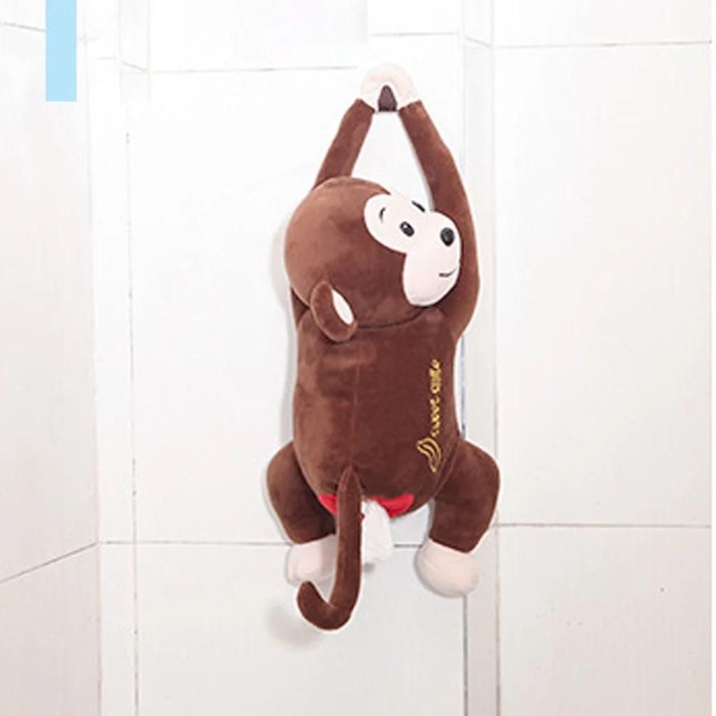 SOFT Monkey Car Tissue Holder