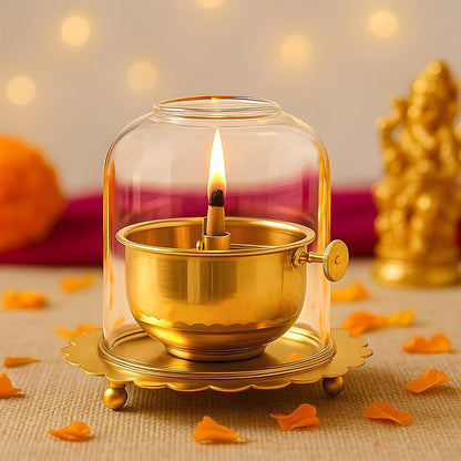 Brass Diya(For Poojan)