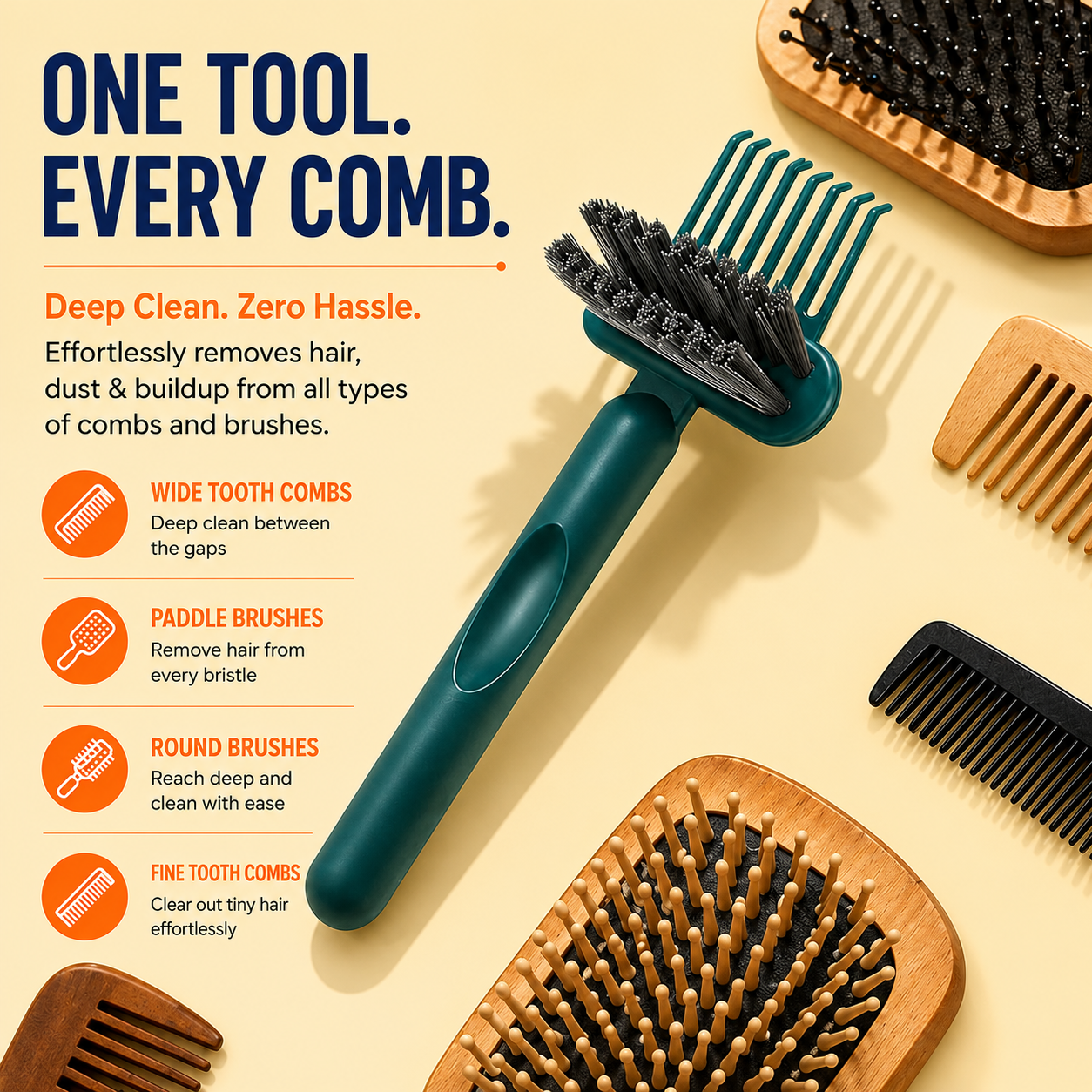 SmartPro™ Hair Comb Cleaner