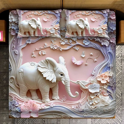 PREMIUM 7D Bedsheet🦄🧸🐘For Double Bed (100*90 inch)