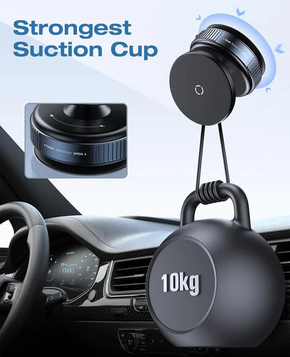 Magnetic Car/Desk Phone Holder (360° Rotation)