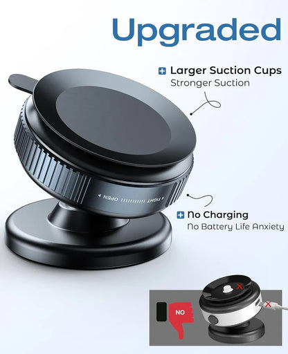 Magnetic Car/Desk Phone Holder (360° Rotation)