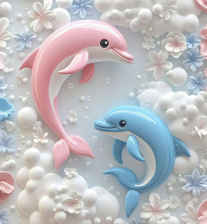 PREMIUM 7D Bedsheet🦄🧸🐘For Double Bed (100*90 inch)