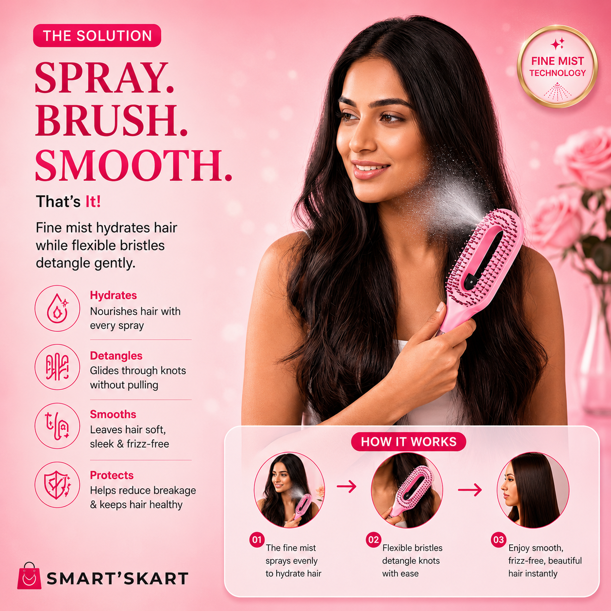 Esprush™ Spray Brush