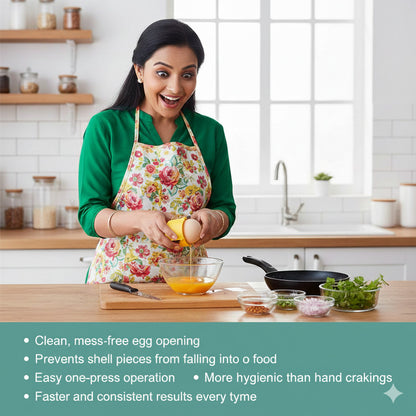 Quick™ Egg Cracker (Pack of 3 pieces)