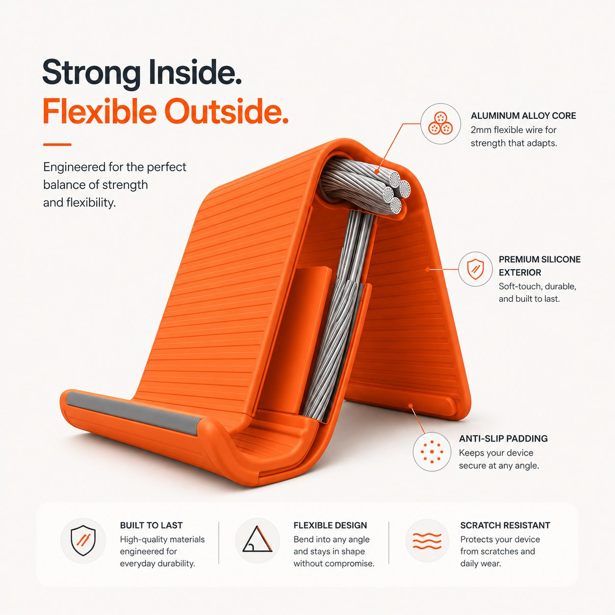 SmartFold™  Flexible Gadget Mount