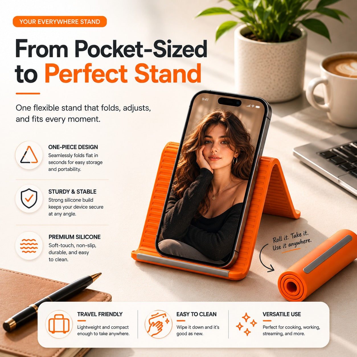 SmartFold™  Flexible Gadget Mount