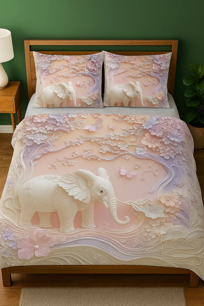 PREMIUM 7D Bedsheet🦄🧸🐘For Double Bed (100*90 inch)