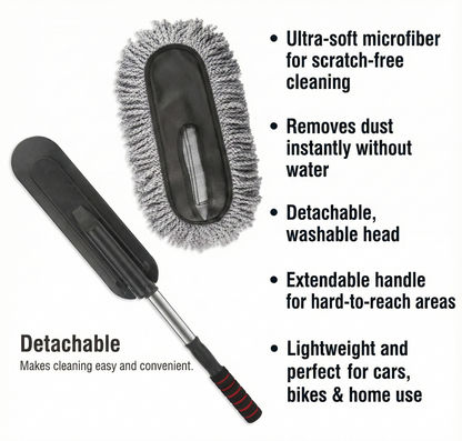 Soft Microfiber Duster (For Cars)