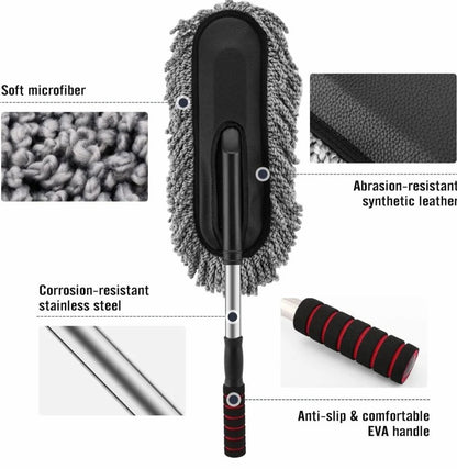 Soft Microfiber Duster (For Cars)