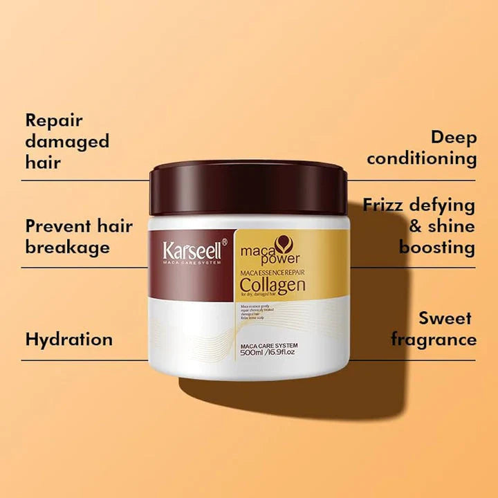 KARSEELL COLLAGEN Hair mask 100ml (Pack of 2)