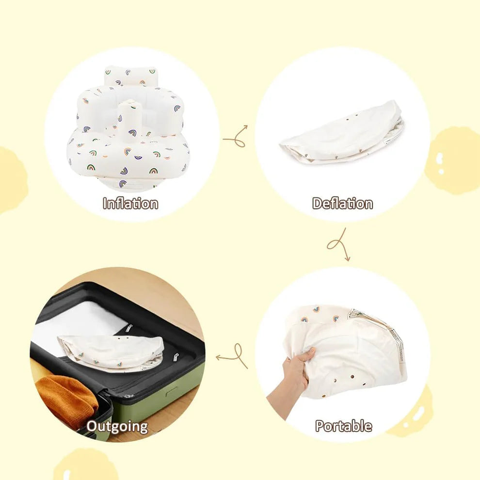 Smartskart PREMIUM Inflatable Cuddly Baby Sofa