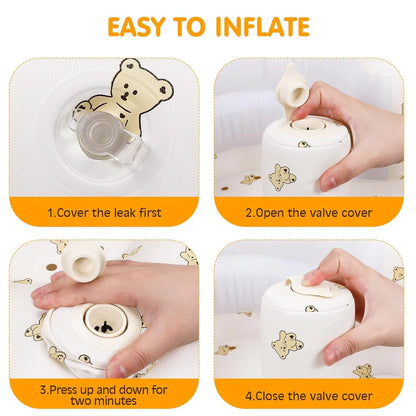 Smartskart PREMIUM Inflatable Cuddly Baby Sofa