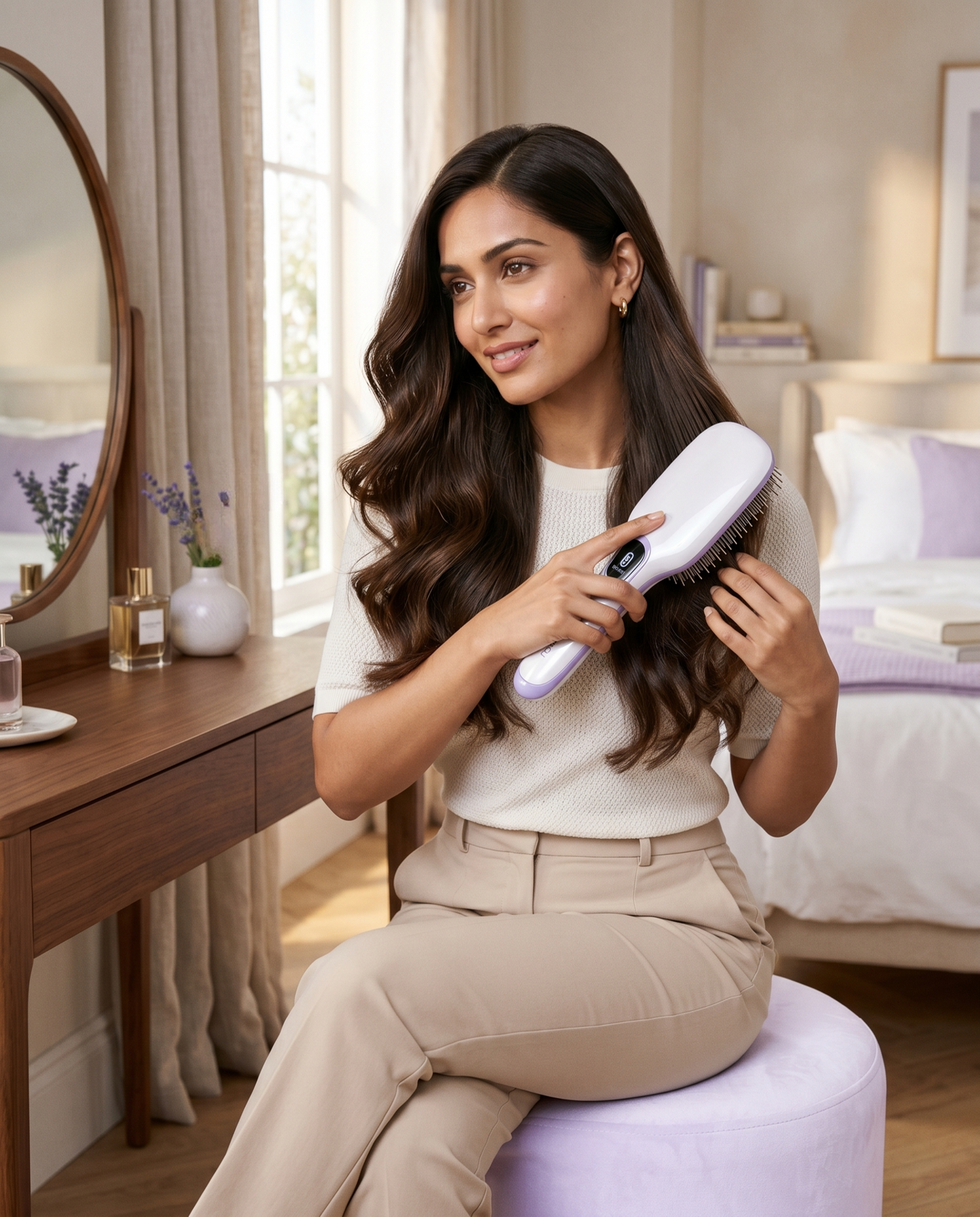 Smart Self Cleaning Hair Brush™